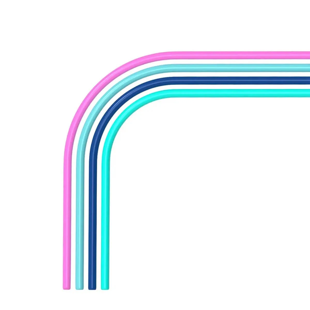 Chihiros Deluxe 4-Colour Silicone Tube — Colour is the label that never peels