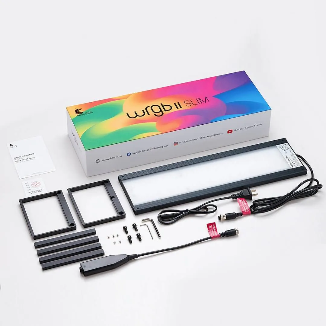 Chihiros WRGB II Slim LED Light — Sunrise to sunset, automated in the app