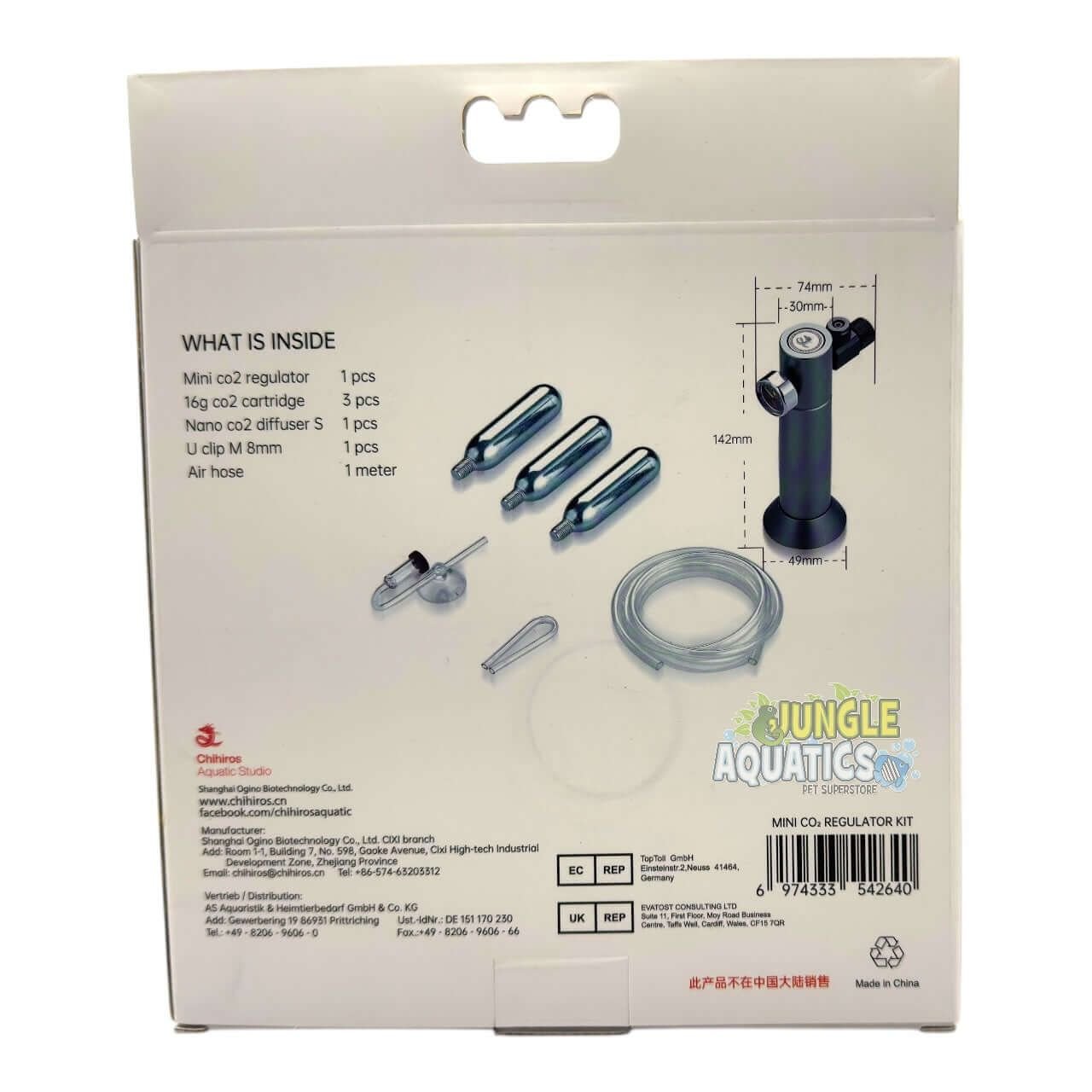 Chihiros Mini CO2 Regulator Kit — view 2
