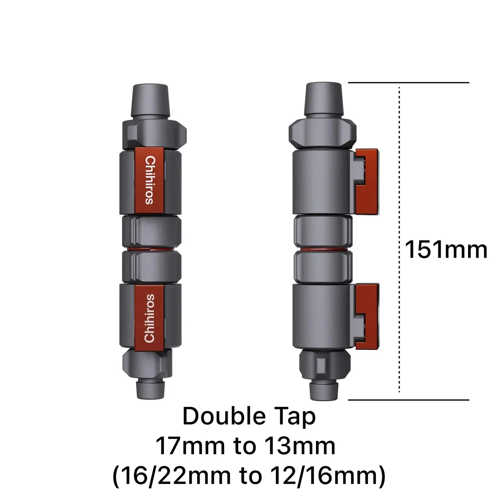 Chihiros Double Tap Quick Connector — A reducer that solves mismatches