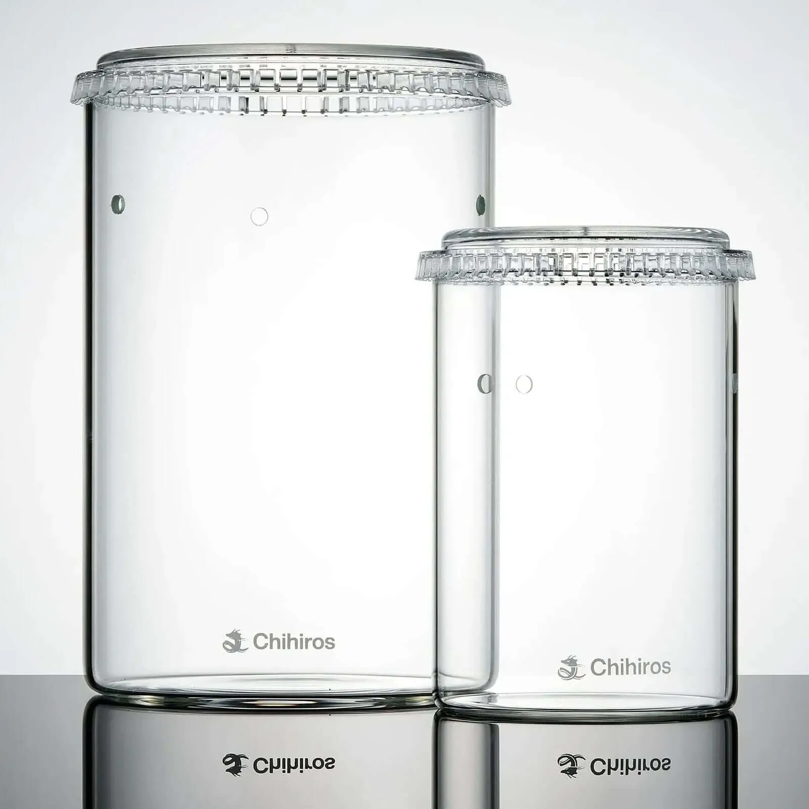 Chihiros Glass Pot Dew — Three shapes for three moods